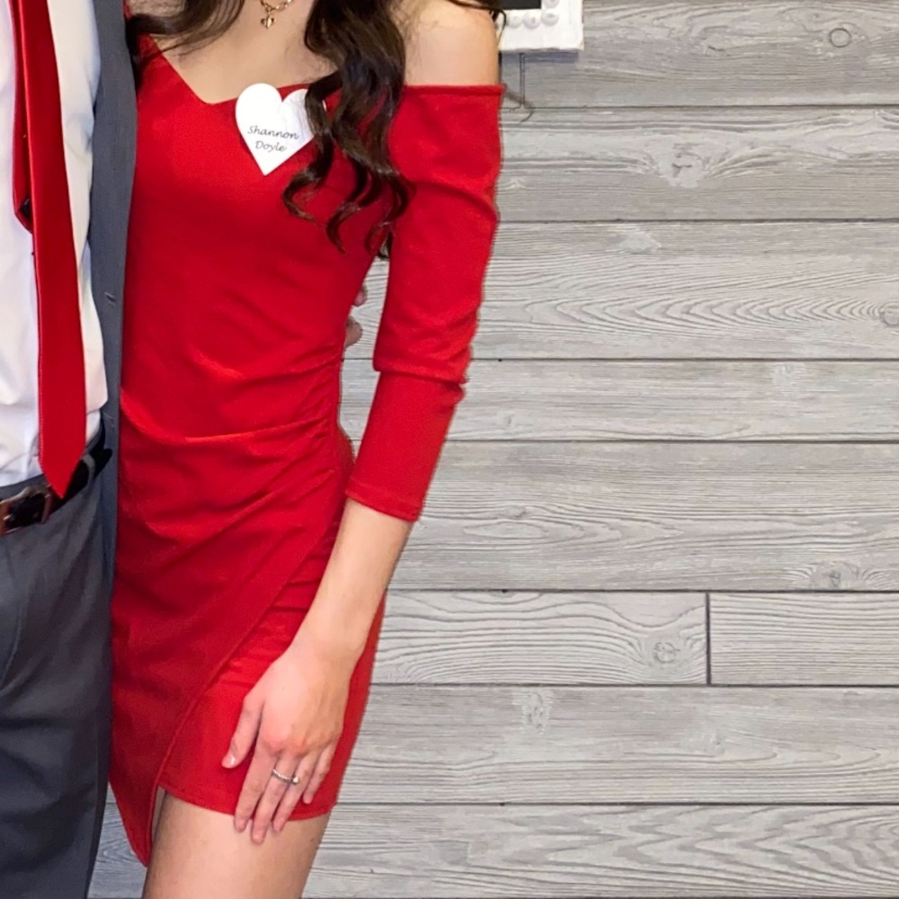 Red dress